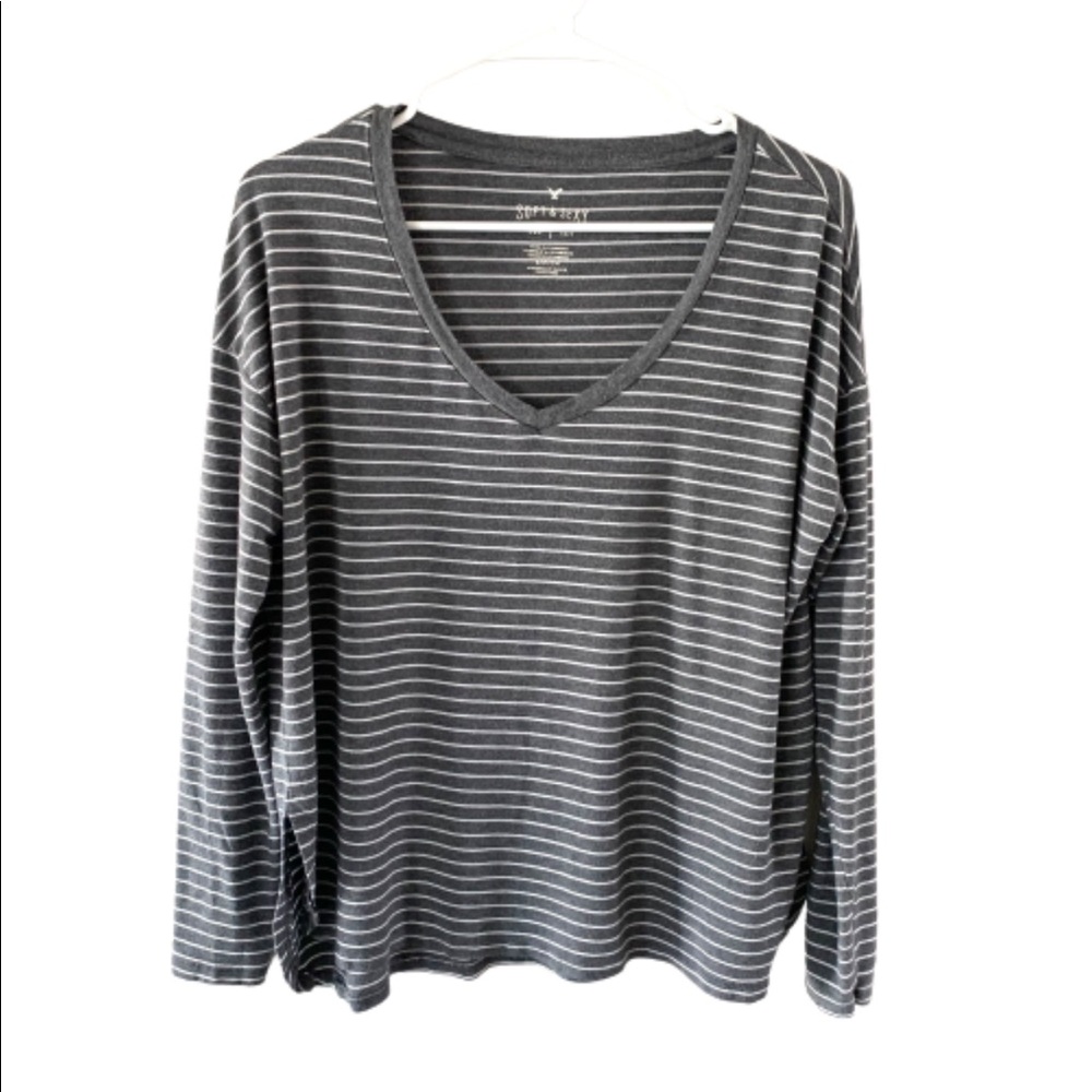 American Eagle soft & sexy long sleeve top size small